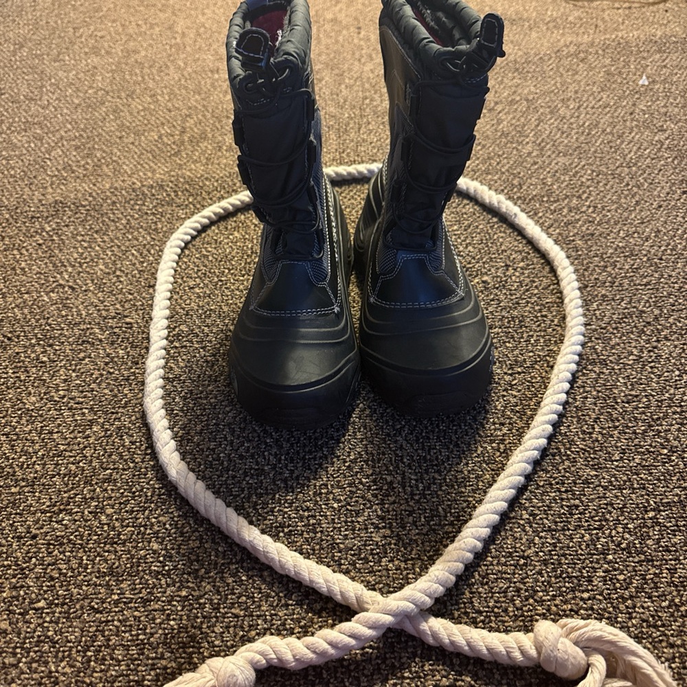 The North Face Black Winter Boots